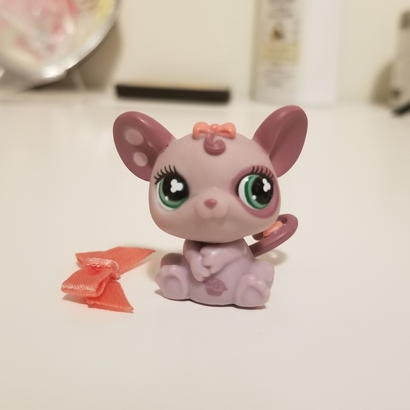Littlest Pet Shop #464 (Purple Mouse) - Picture 5 of 5